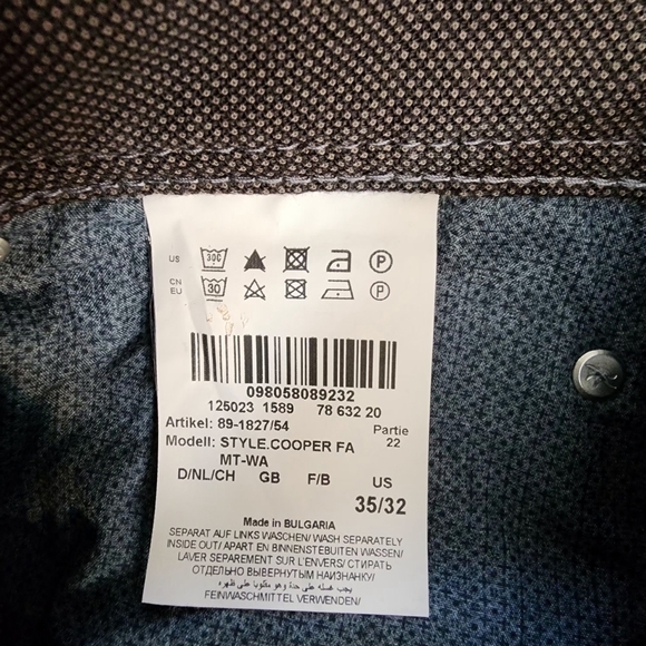 Brax 35 x 32 Cooper Fancy 5 Pocket Regular Pants - Picture 11 of 11